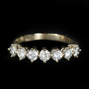 14K Yellow Gold 0.98 CTW Diamond Band