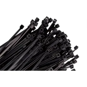 14" Natural Wire Tie with Mounting Head,  50lb Tensile 100/pk KTI77140