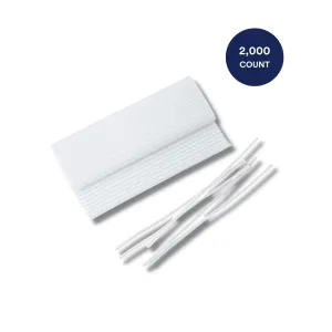 2000 Twist Ties for Trash Bags