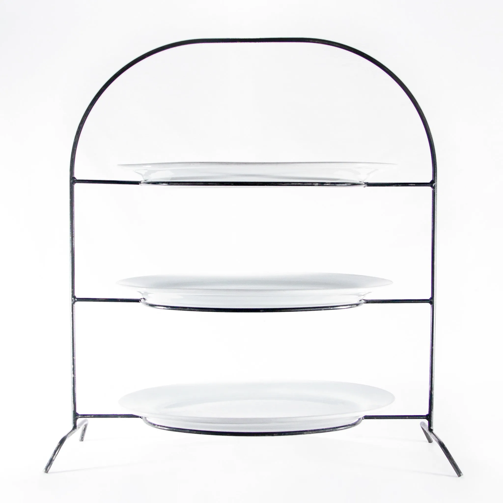 3-Tier, Iron Stand, 18"