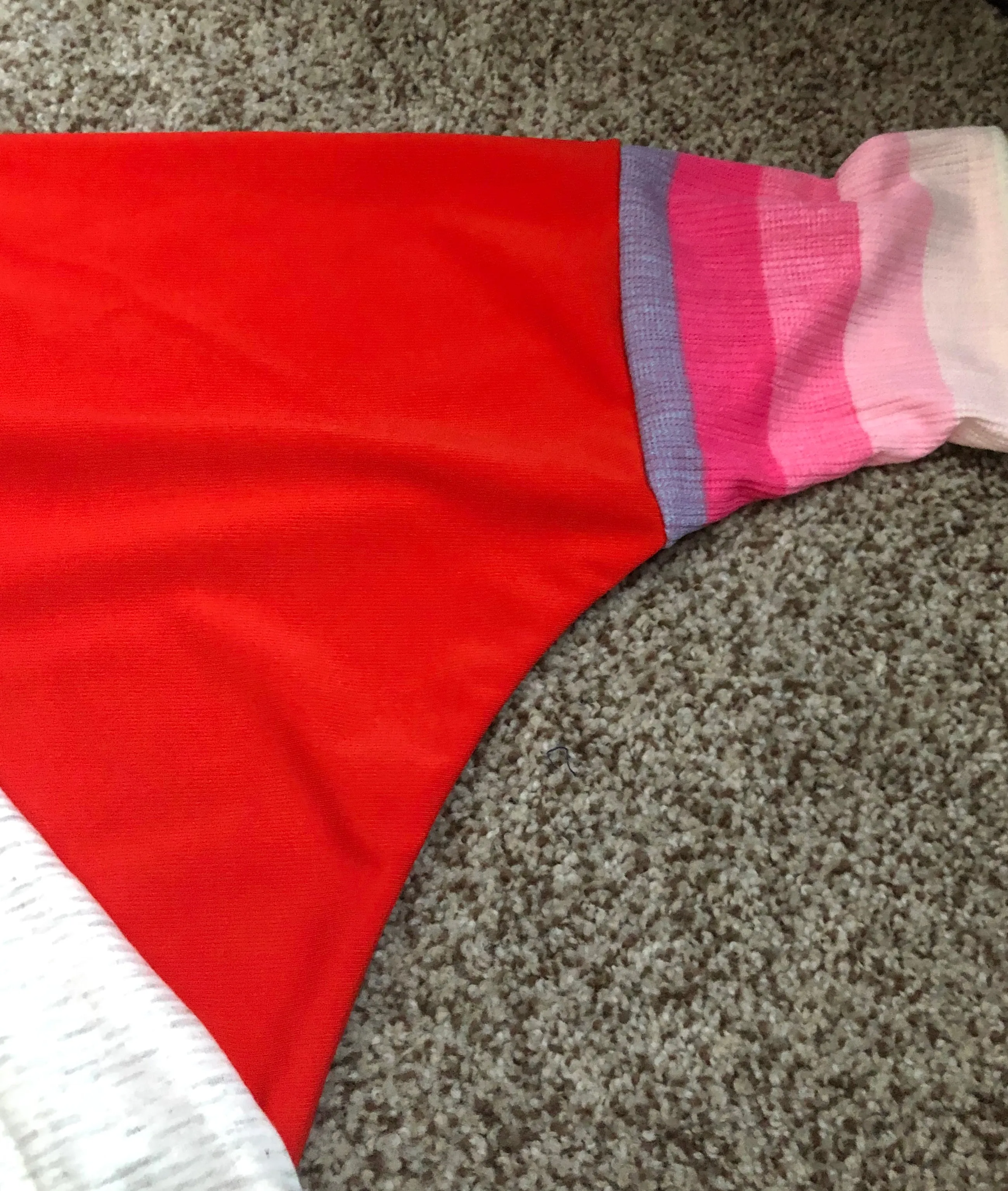 3/4 Sleeve, batwing, multi color top
