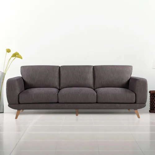 Alaska Sofa 3 Seater Brown