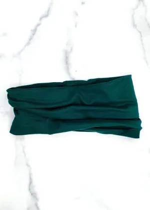 Alpine Green Extra Wide Yoga Headband