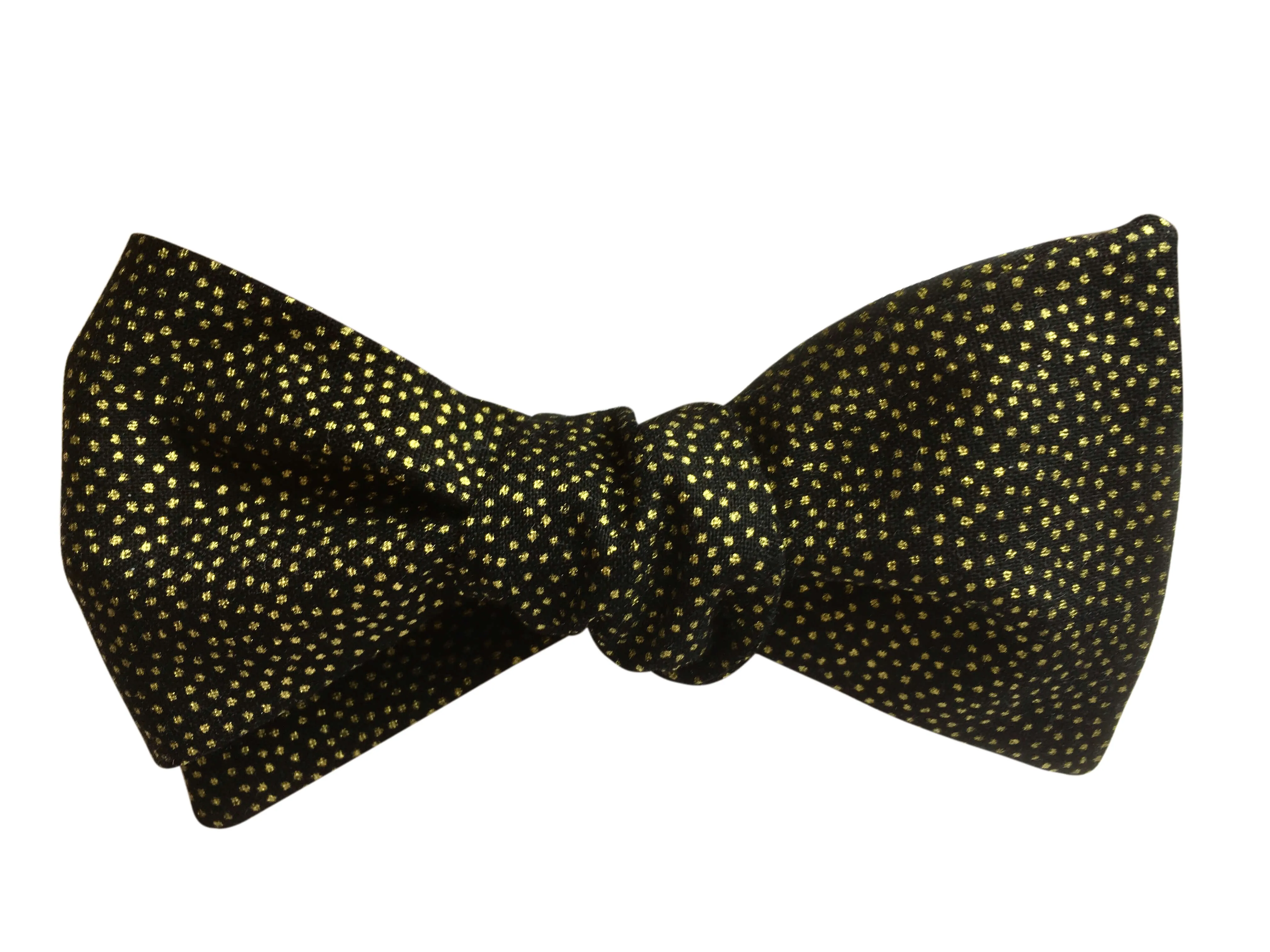 Black & Gold Bow Tie As Worn By Doctor Who 2020