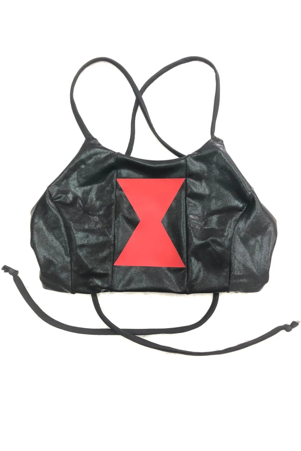 Black Widow Criss Cross Back Halter Top