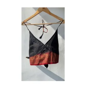 Black with red border