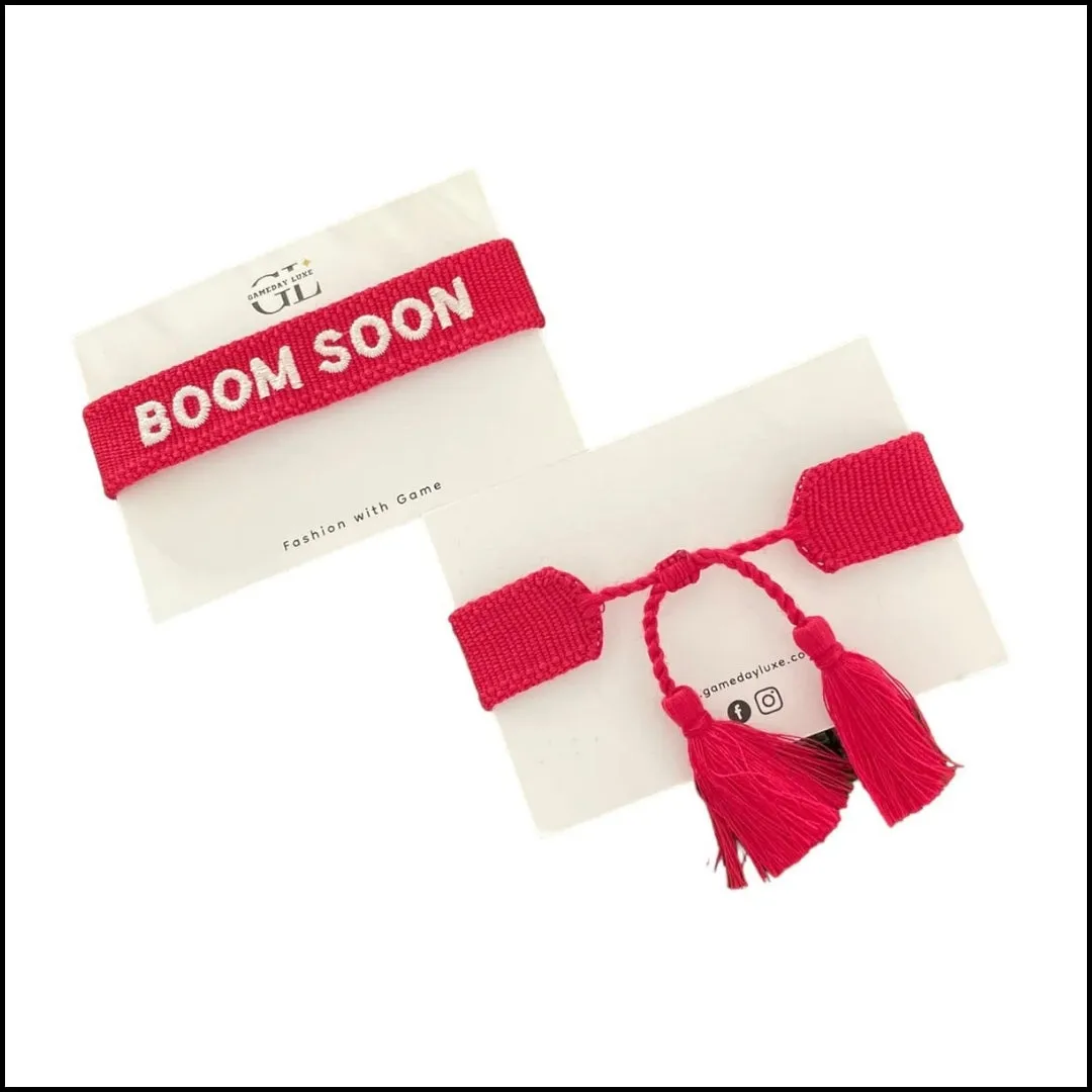 Boom Soon Team Tassel Bracelet