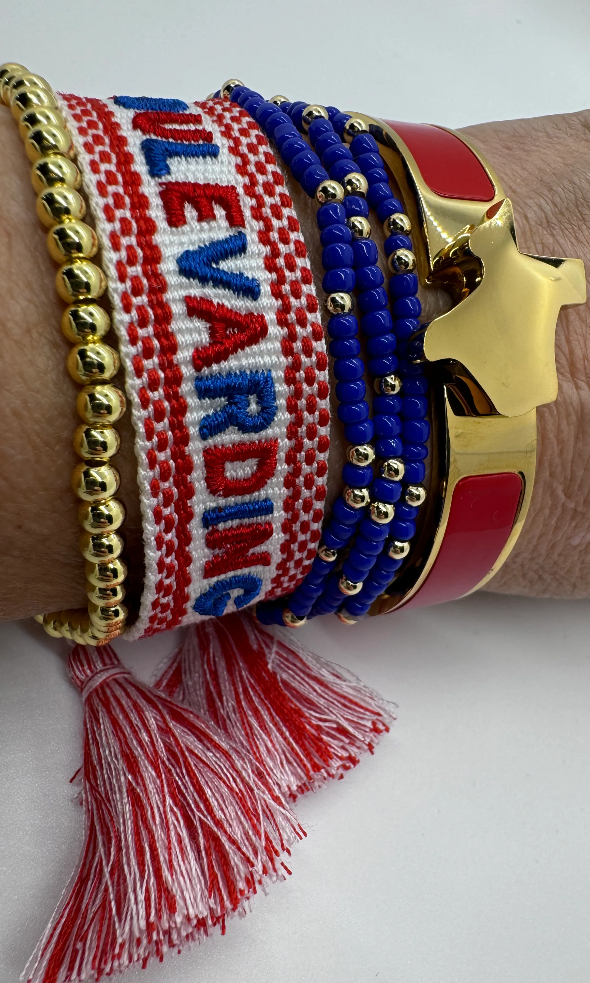 Boulevarding Team Tassel Bracelet