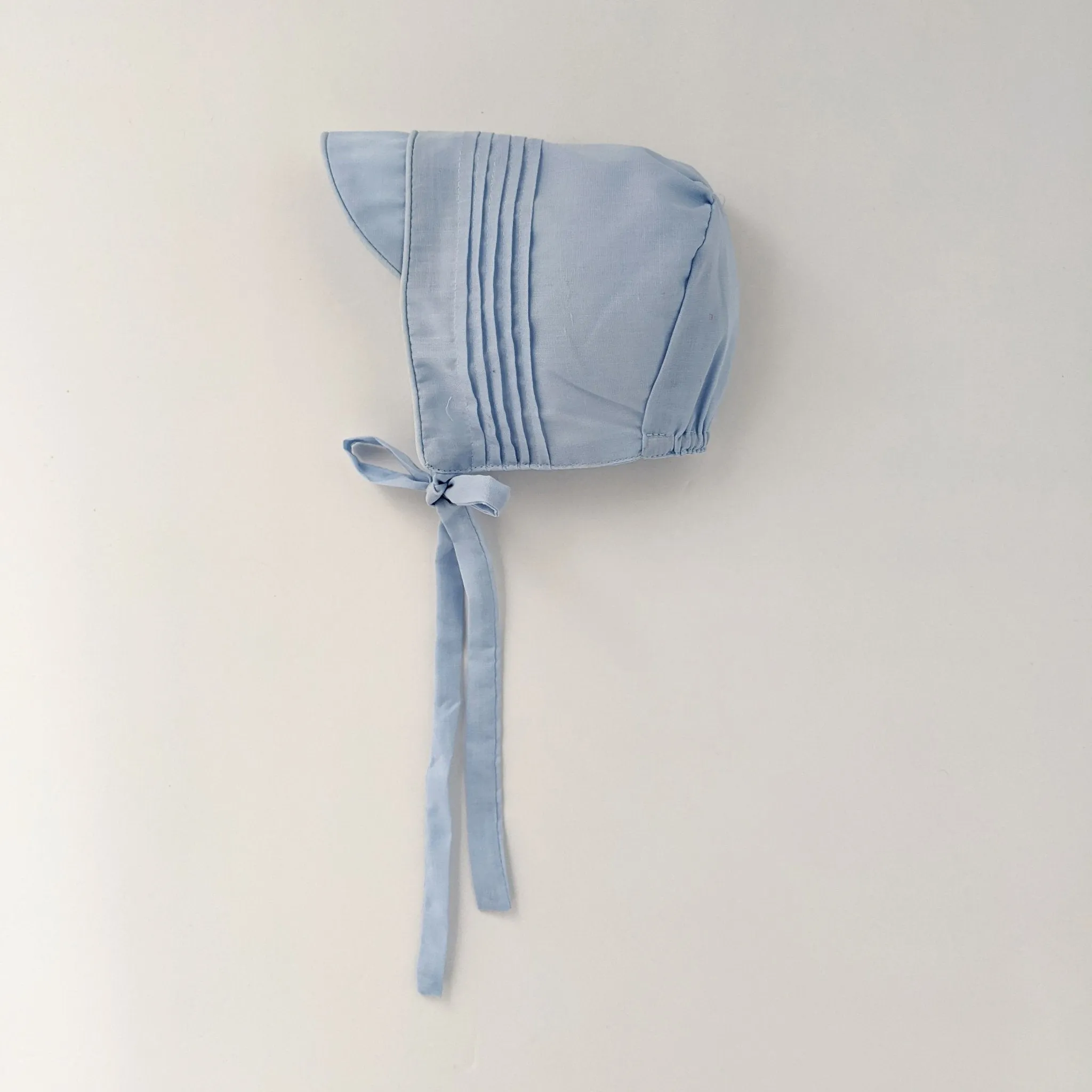 Boys Solid Blue Bonnet for Infants & Toddlers