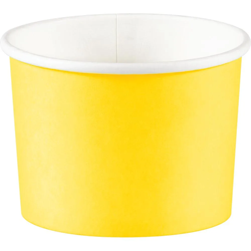 Bulk School Bus Yellow Paper Treat Cups (96 per Case)