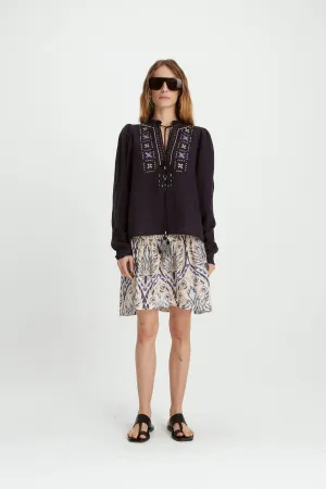 CHACO CORA BLOUSE - BLUE