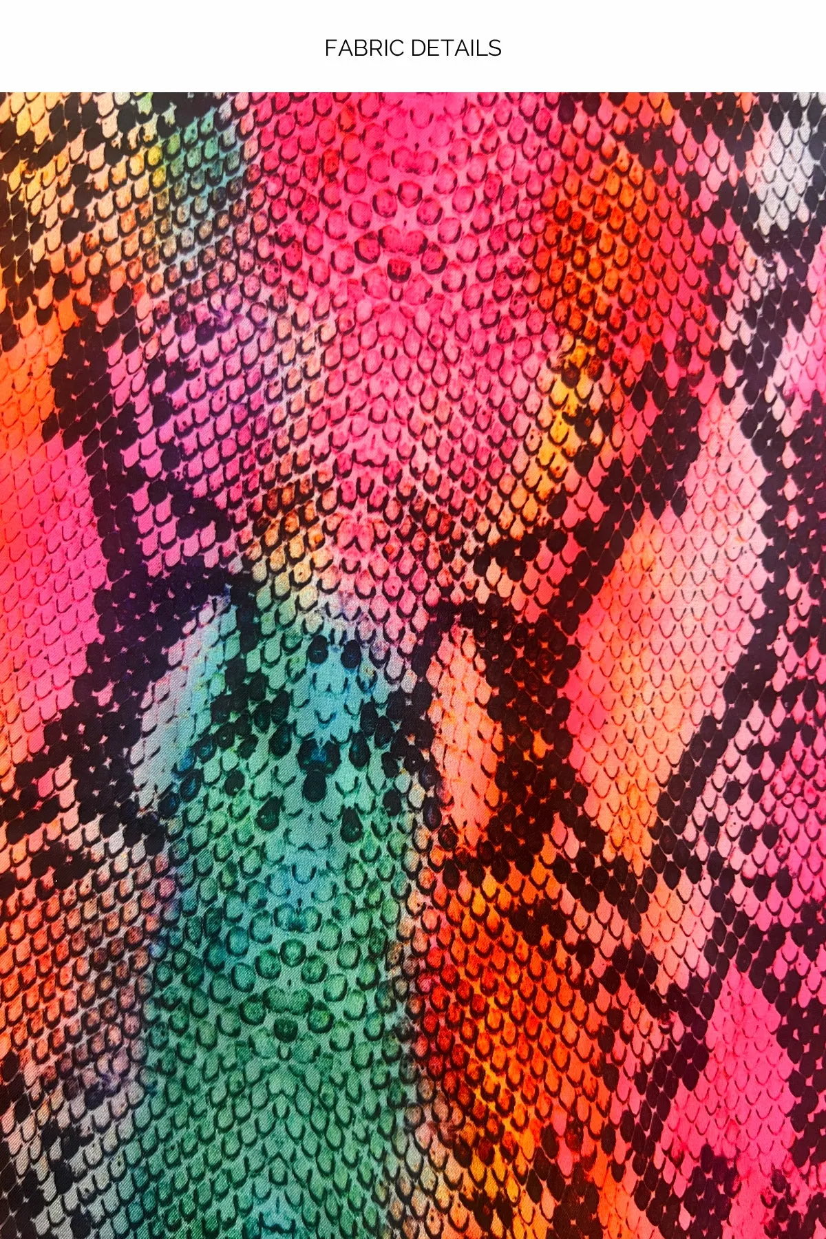 ELECTRIC SKIN - Cabana V Neck Dress • Multicolor