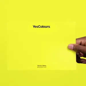 Electric Yellow paint swatch