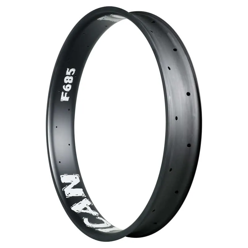 F685 Carbon Fat Bike Tubeless Ready Rim 90mm 1 Pcs