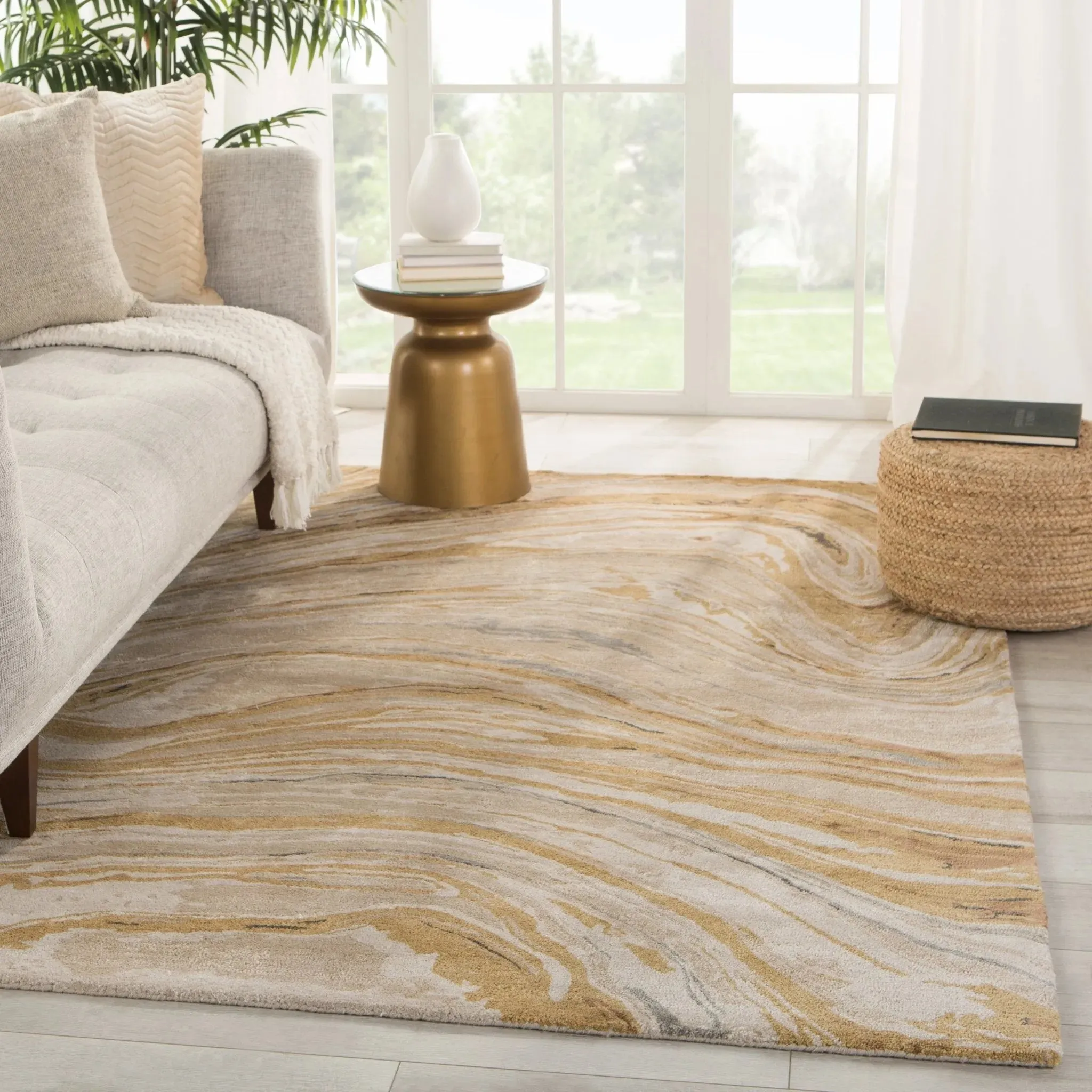 Genesis GES36 Gold/Beige Rug