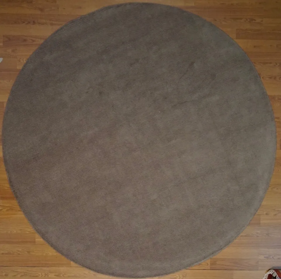 India Newport Hand Tufted Wool 8x8