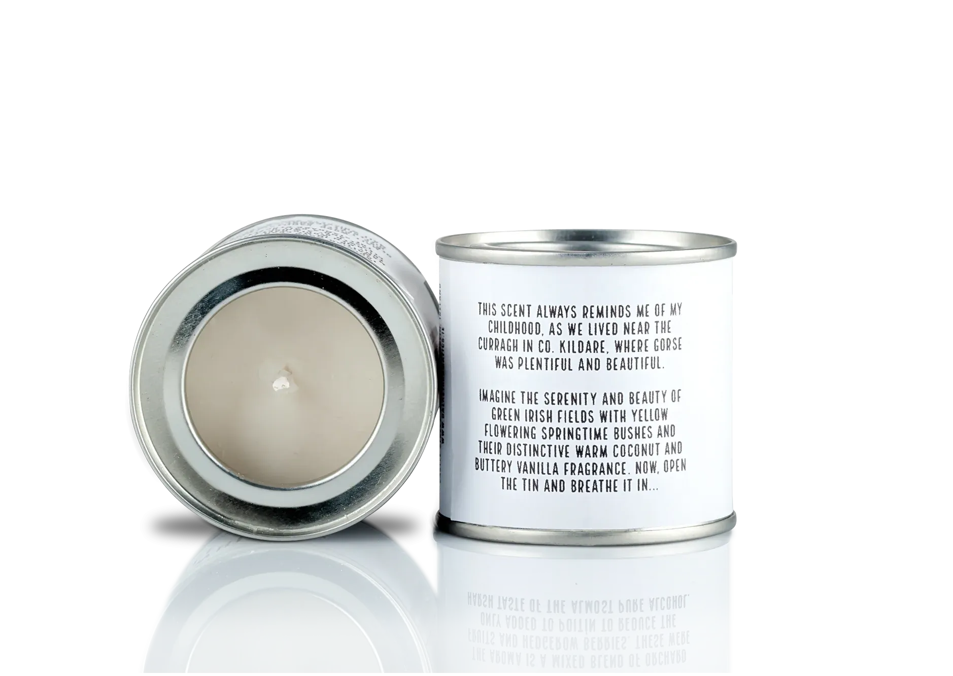 Irish Candle Tin  - Irish Gorse Bush (Large)
