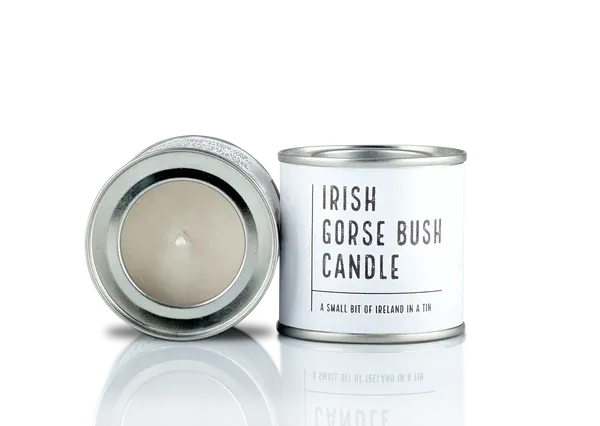 Irish Candle Tin  - Irish Gorse Bush (Large)