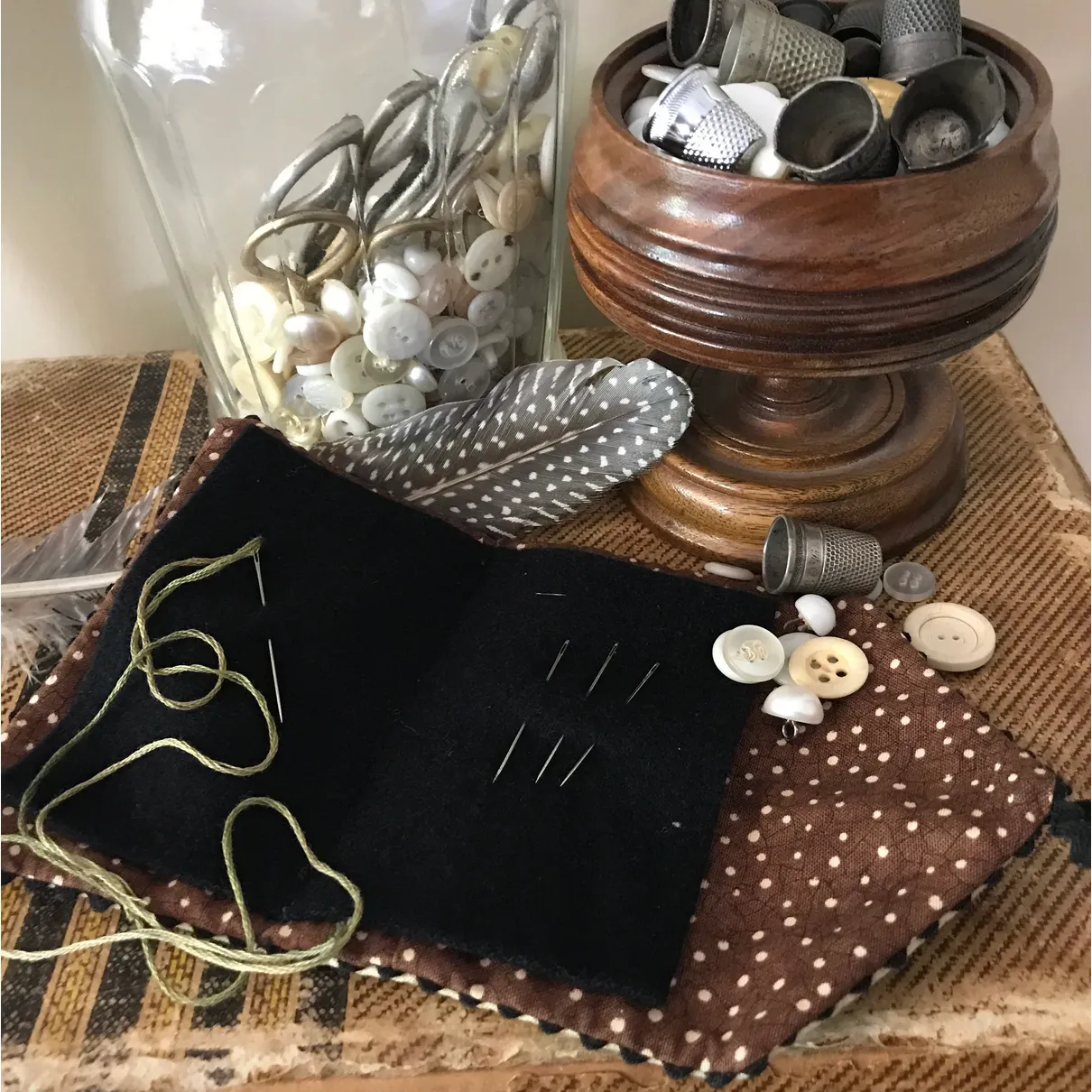 Kathy Schmitz ~ Tweedy Bird Needle Book Embroidery Pattern