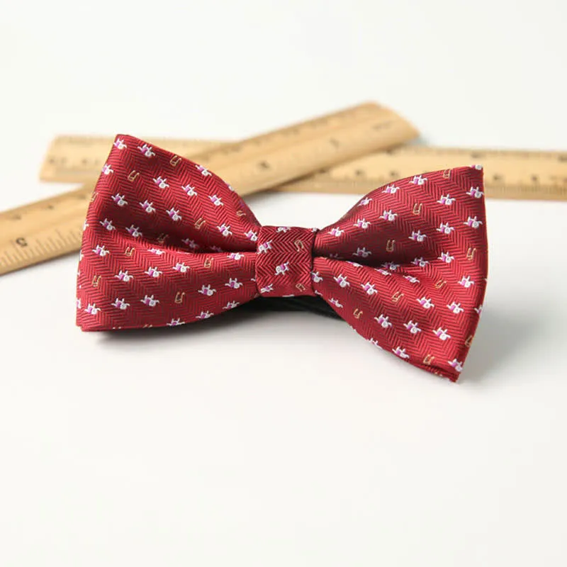 Kid's Cute Printed Double-Layered Stylish Fun Bow Tie