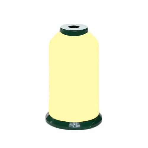 Premium KingStar Polyester Thread - 103 Lemonade, 5000 Meter Roll