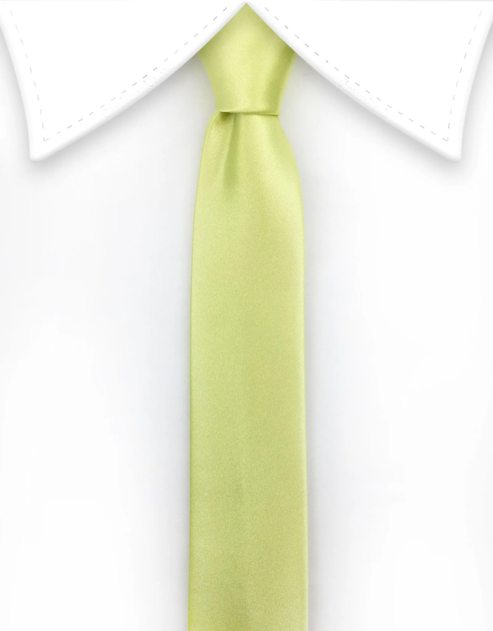 Lemon Sherbet Skinny Tie