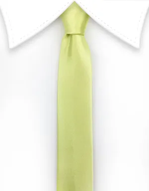 Lemon Sherbet Skinny Tie