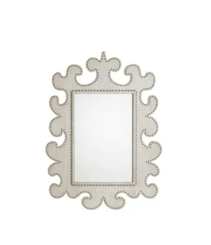 Modern Art & Craft's® Wooden Wall Mirror Frame | Window | Wall Hanging Mirror | Wall Mounted | without Mirror | Only Frame with Out Mirror (Size - 36"x24" Inch)(White)