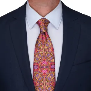 Multicolour King of Sicily Duchesse Silk Tie