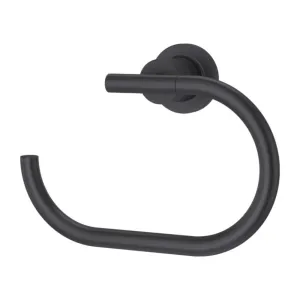 Pfister BRB-NC1B Contempra Towel Ring in Matte Black