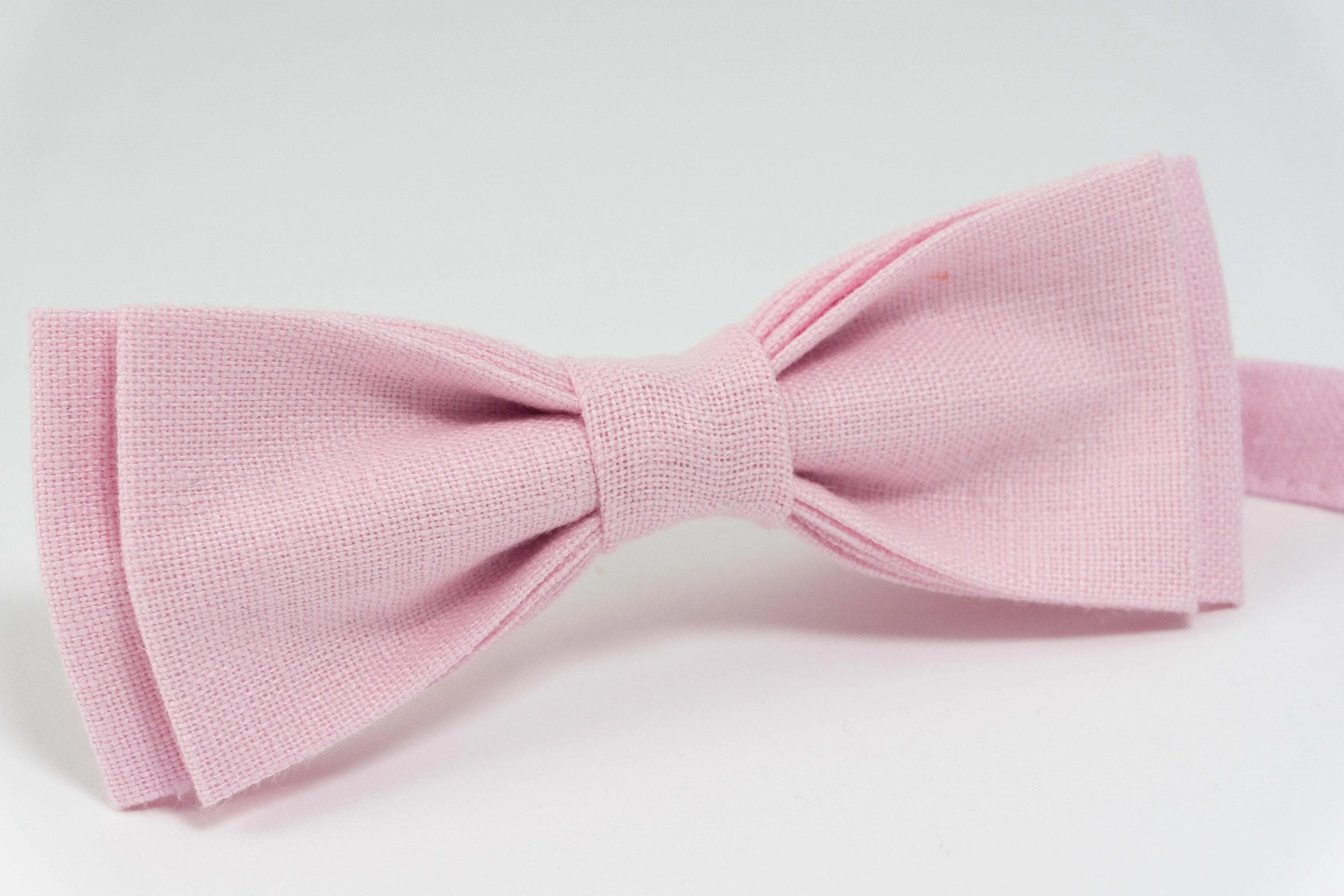 Pink bow ties for men |  batwing bow ties