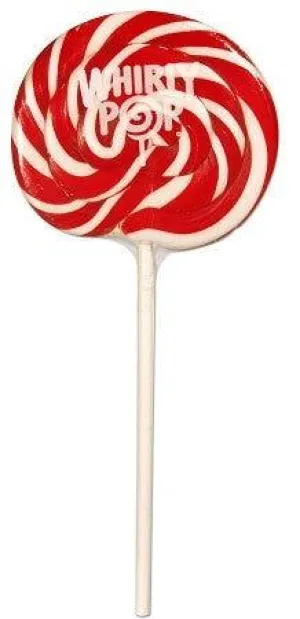 Red Whirly Pops
