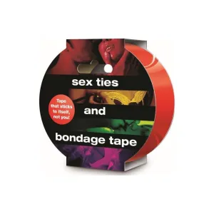 Sex, Ties and Bondage Tape Red