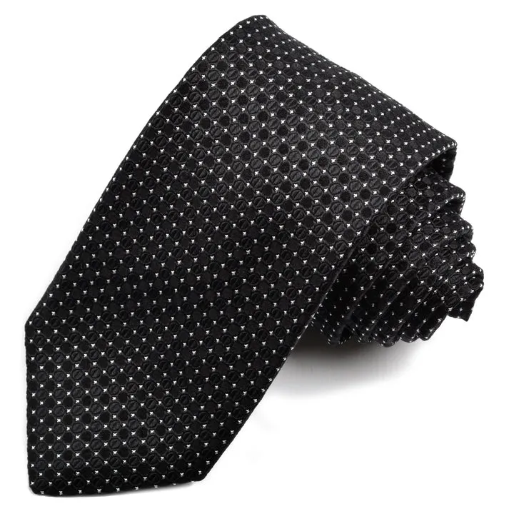 Silk Woven Jacquard Neck Tie WG69720