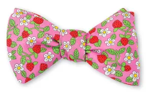 Strawberries and Cream Liberty London Bow Tie - B5000