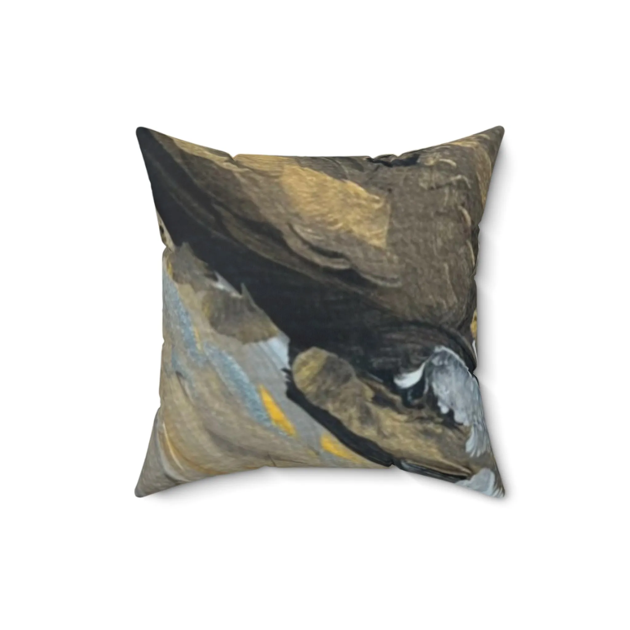 “Strength” Spun Polyester Square Pillow