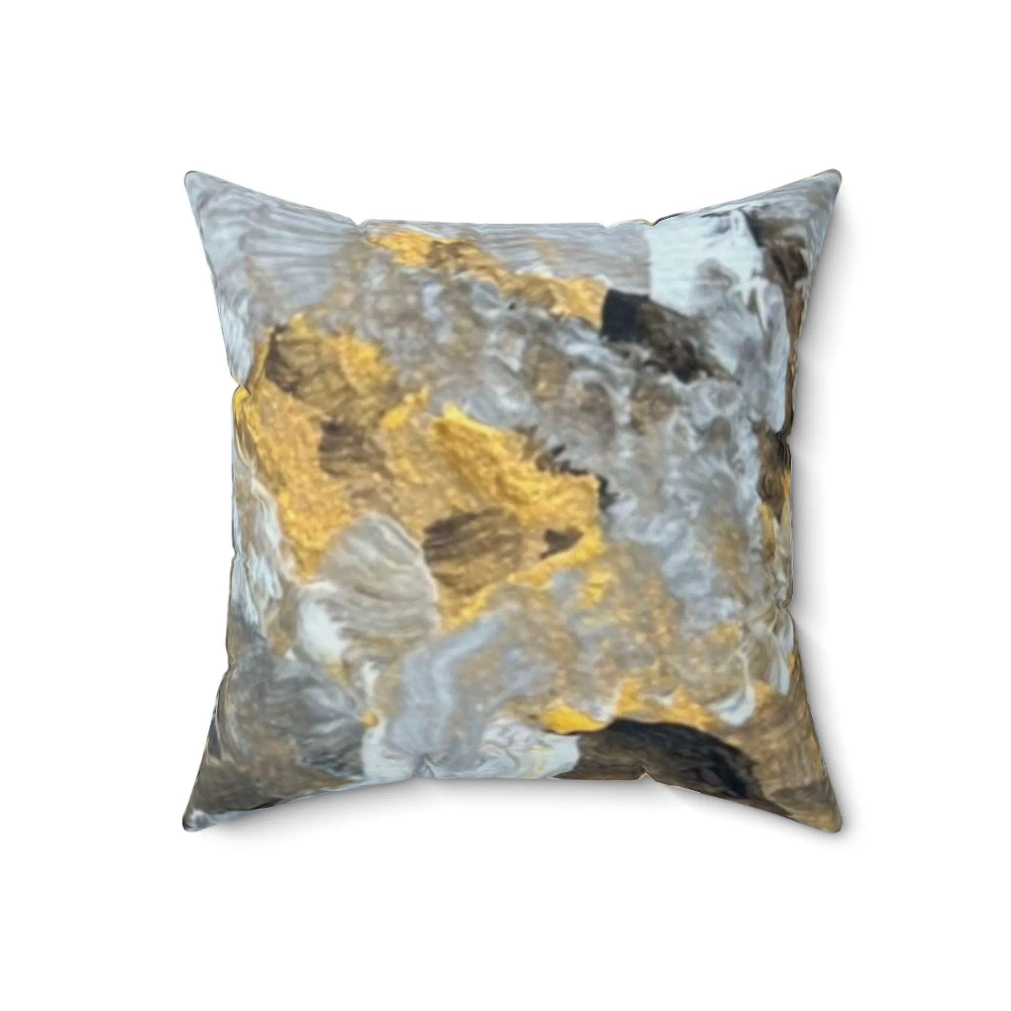 “Strength” Spun Polyester Square Pillow