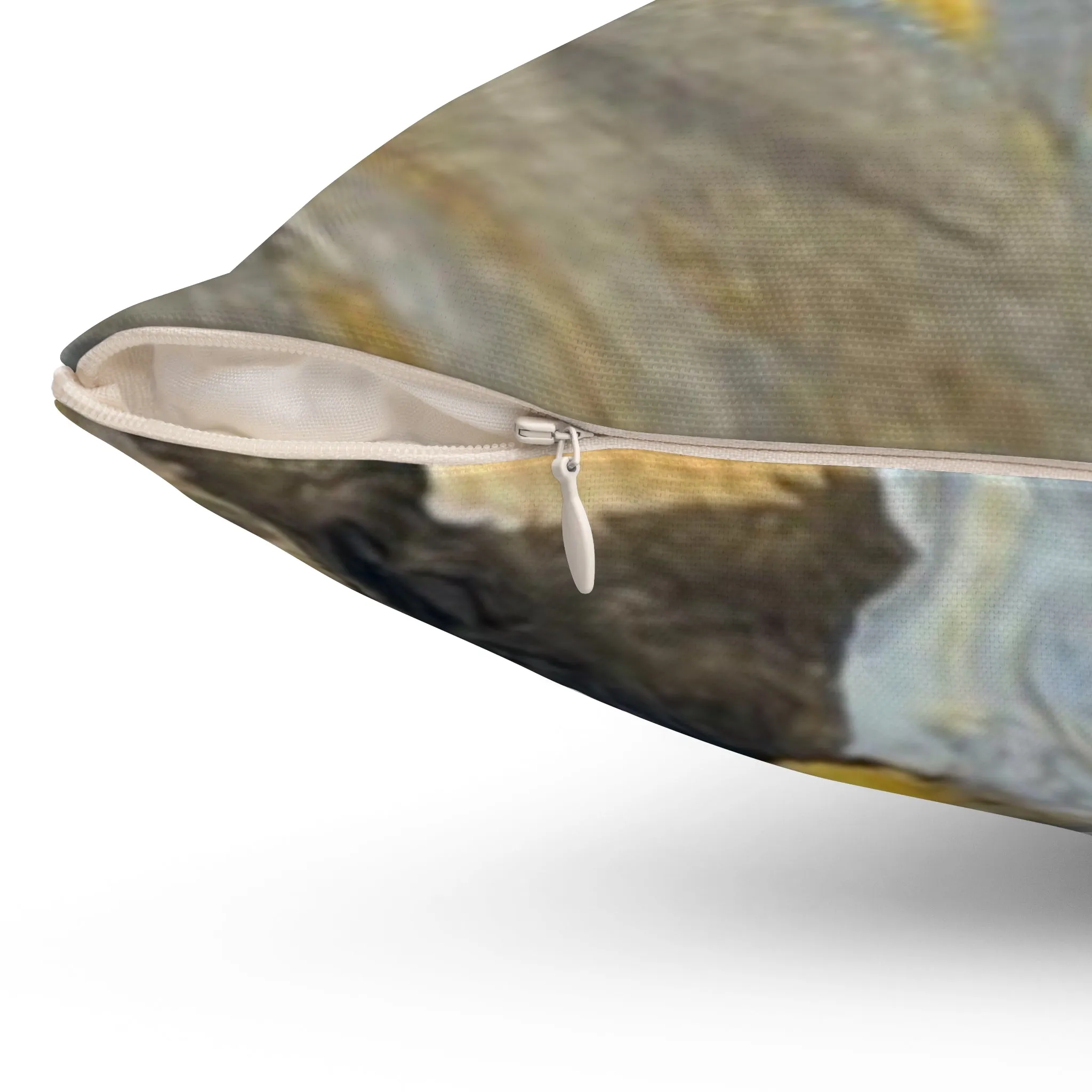 “Strength” Spun Polyester Square Pillow