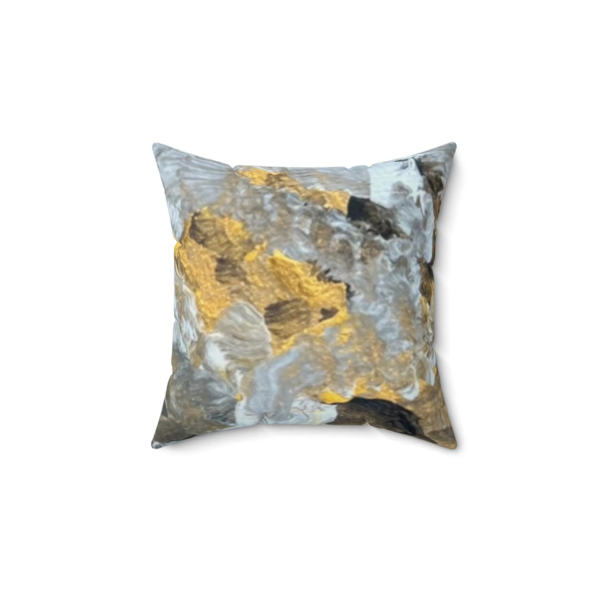 “Strength” Spun Polyester Square Pillow