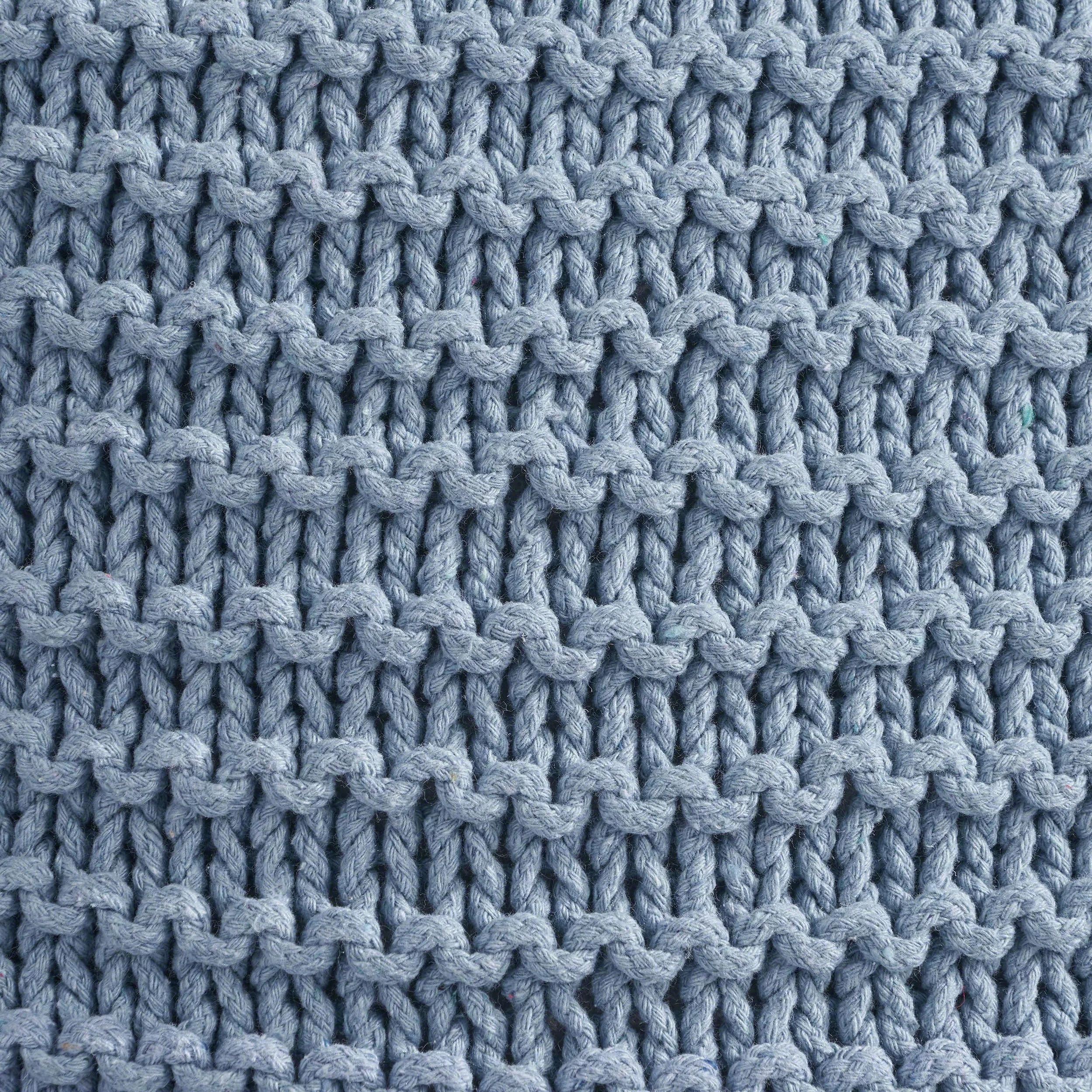 Tate Knitted Cotton Pillow