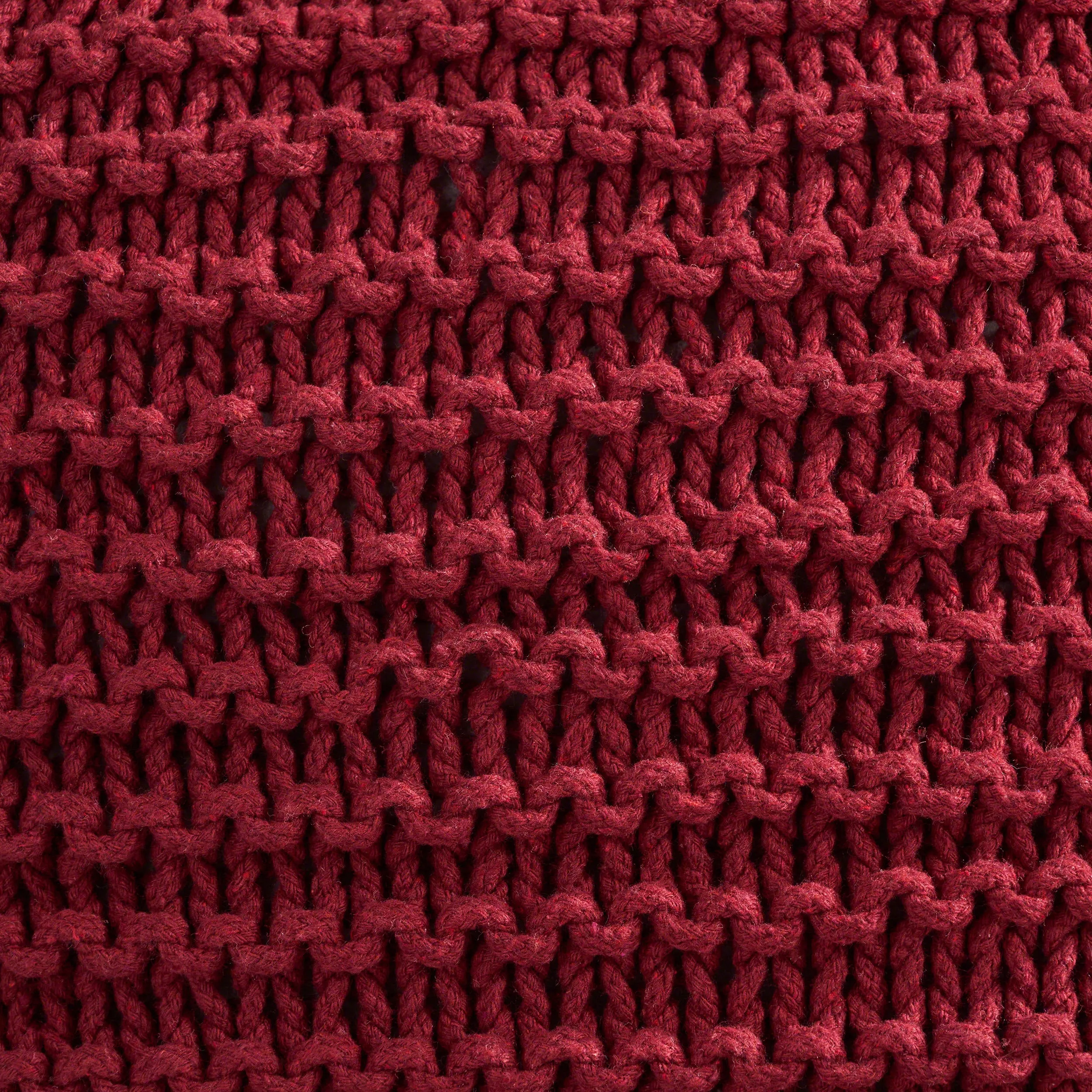 Tate Knitted Cotton Pillow