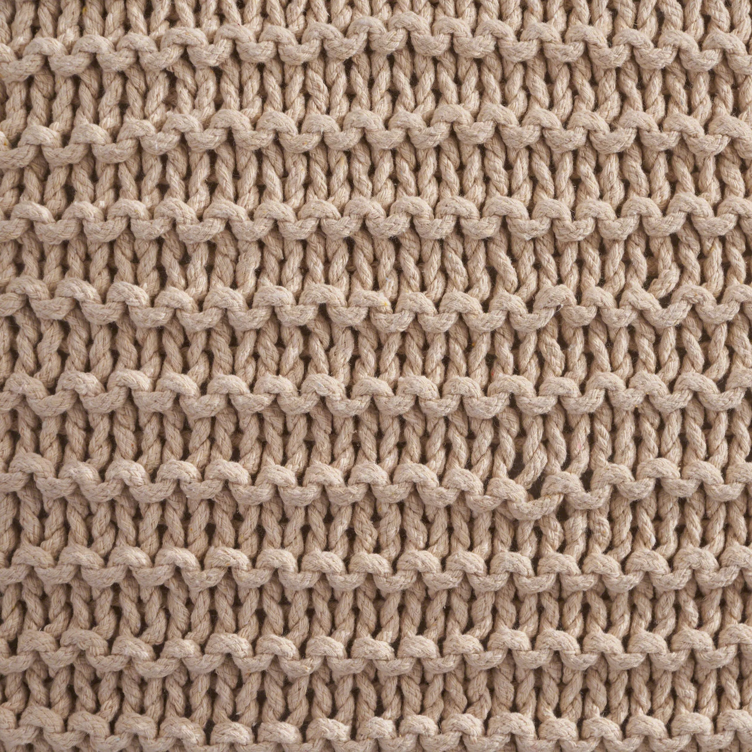 Tate Knitted Cotton Pillow