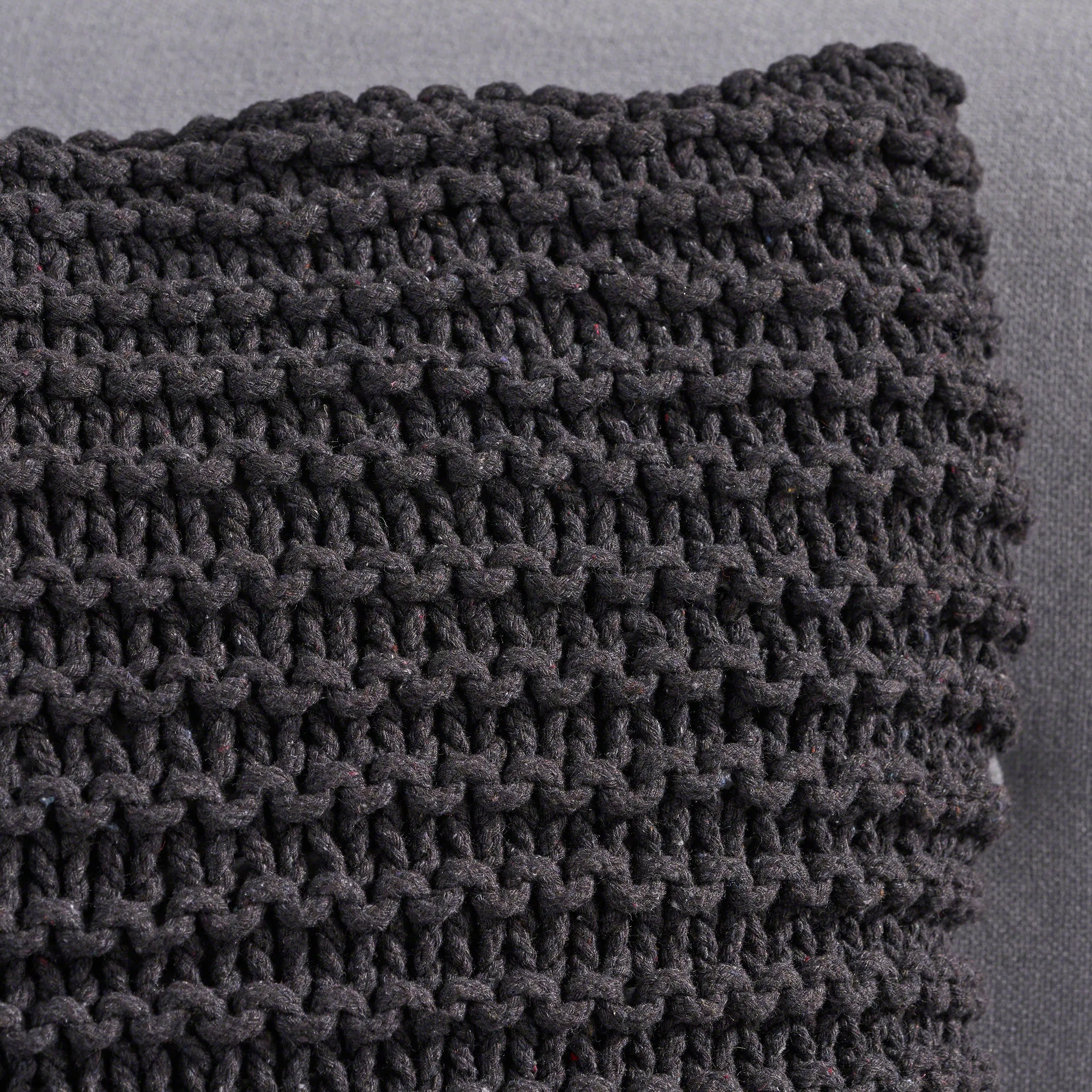 Tate Knitted Cotton Pillow