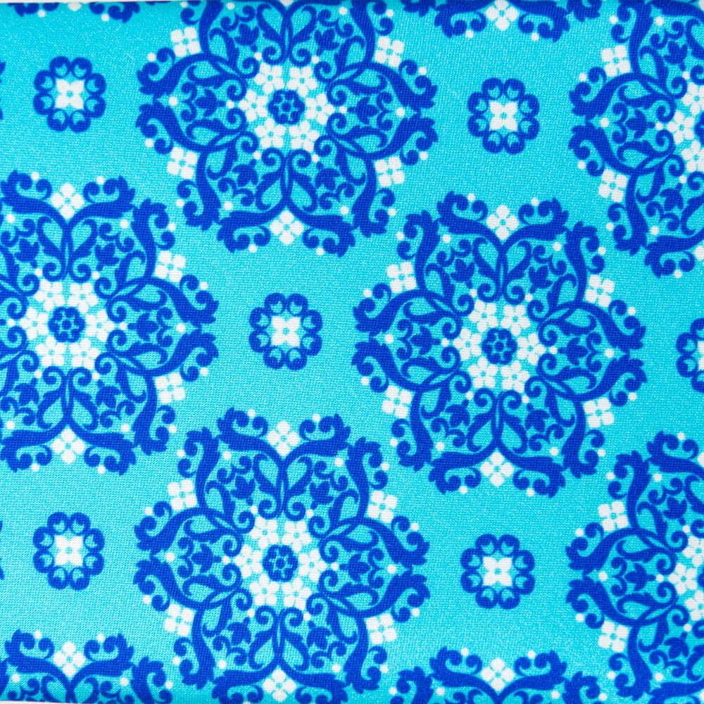 The Isola Bella Light Blue Duchesse Silk Tie