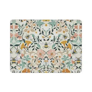 Ulster Weavers Bee Bloom Placemat - 4 Pack One Size in Yellow