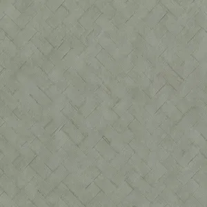 Warner Textures 3097-13 Texture Grey Basketweave Wallpaper