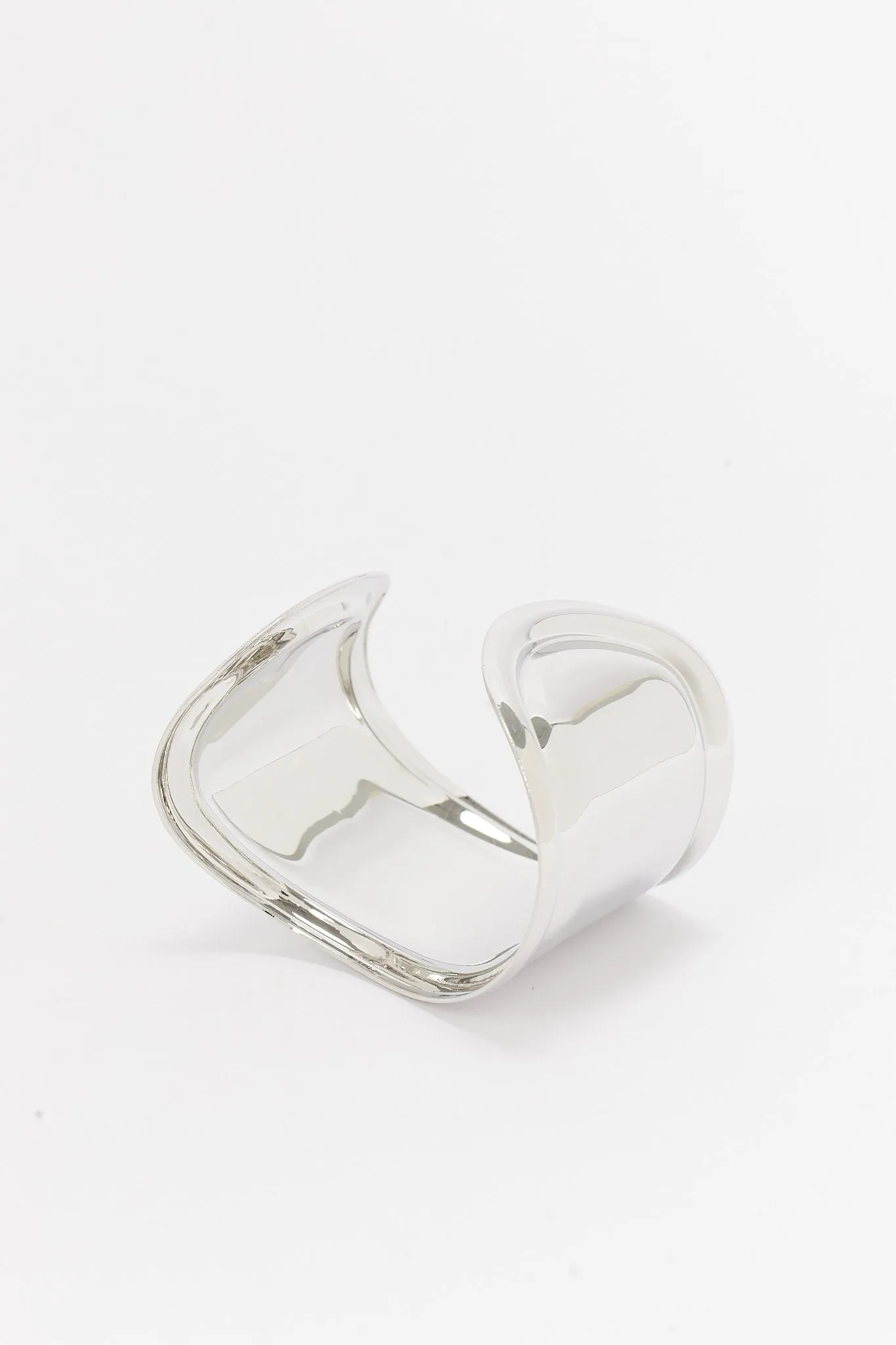 Women Silver Hand Cuff Bracelet