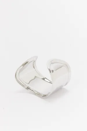 Women Silver Hand Cuff Bracelet