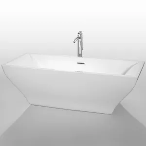 WYNDHAM COLLECTION Maryam 71" Soaking Bathtub